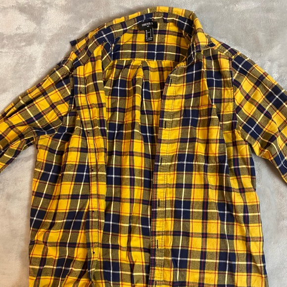 Forever 21 Other - Men’s Small Forever 21 Yellow Flannel